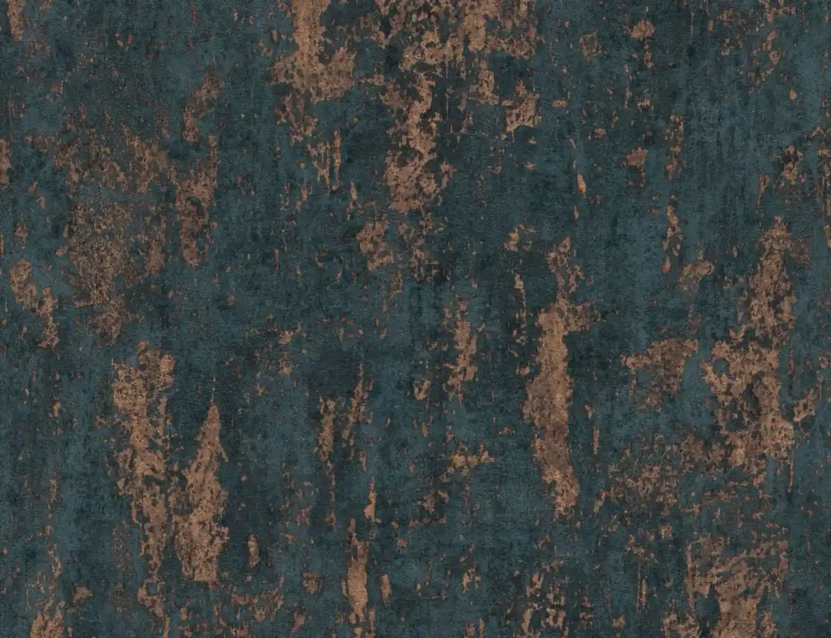 Bild 1 von Vliestapete Marmor Dunkelblau