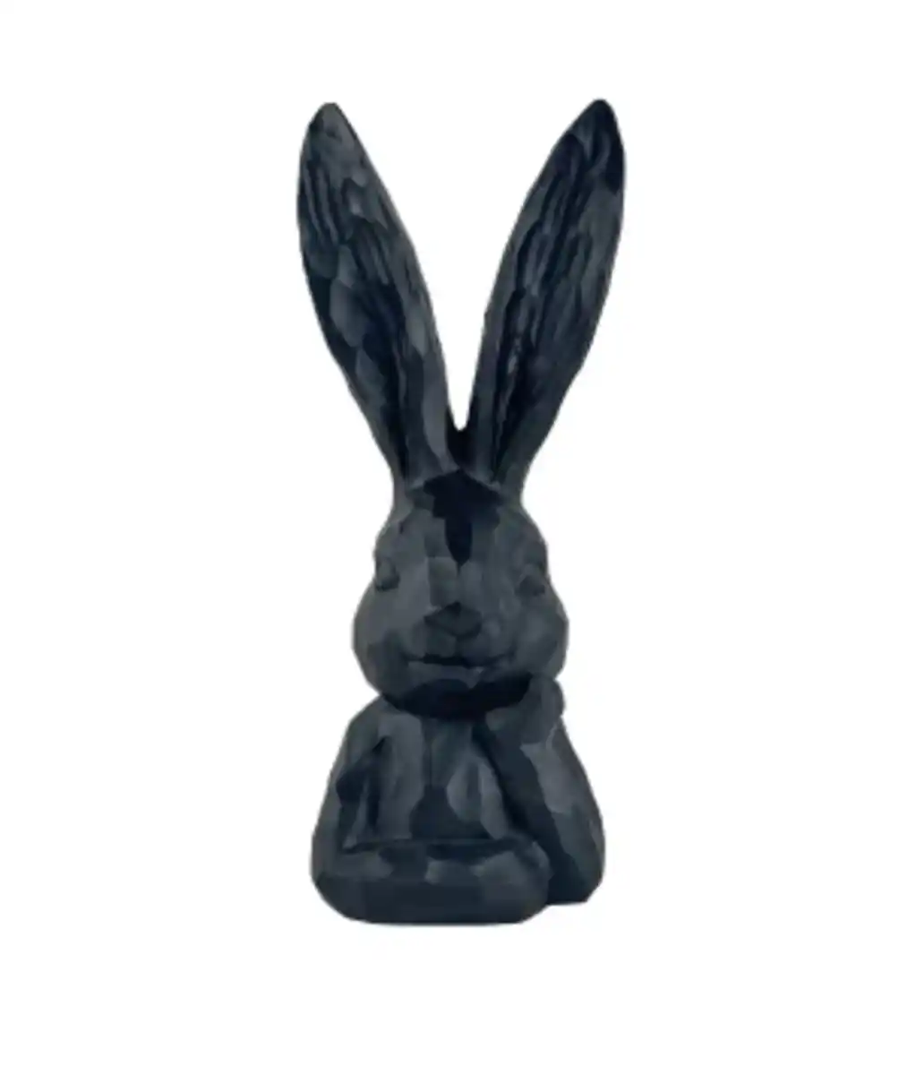 Bild 1 von Deko-Hase Ostern, schwarz