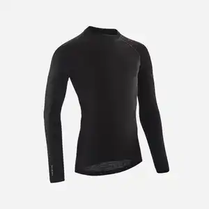 VAN RYSEL Rennrad Unterwäsche Funktionsshirt langarm Essential Schwarz