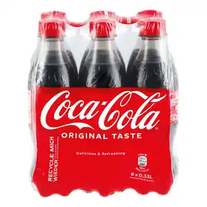 Coca Cola 6 x 0,33 Liter PET Flasche