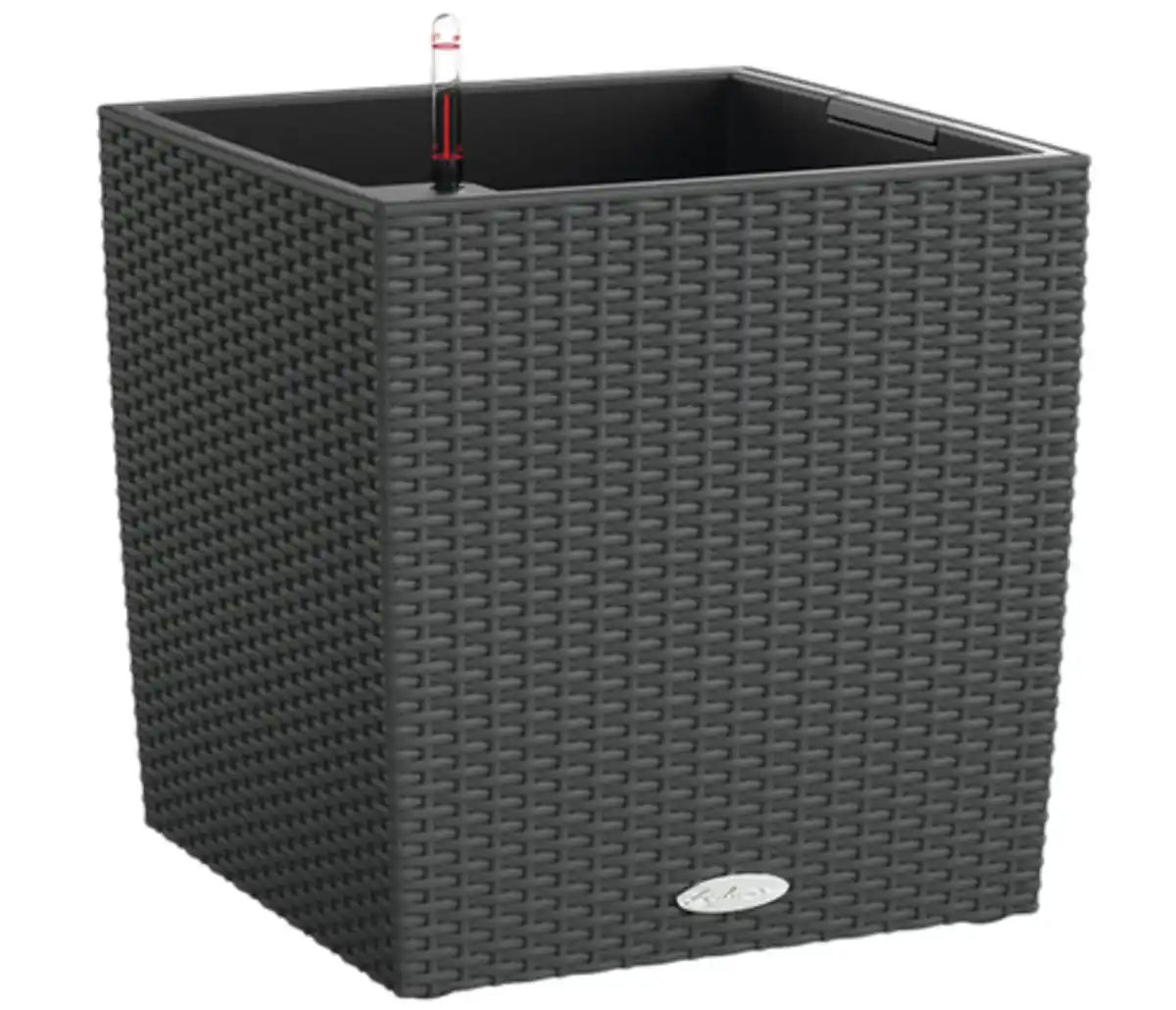 Bild 1 von LECHUZA® Kunststoff-Topf Cube Cottage, quadratisch