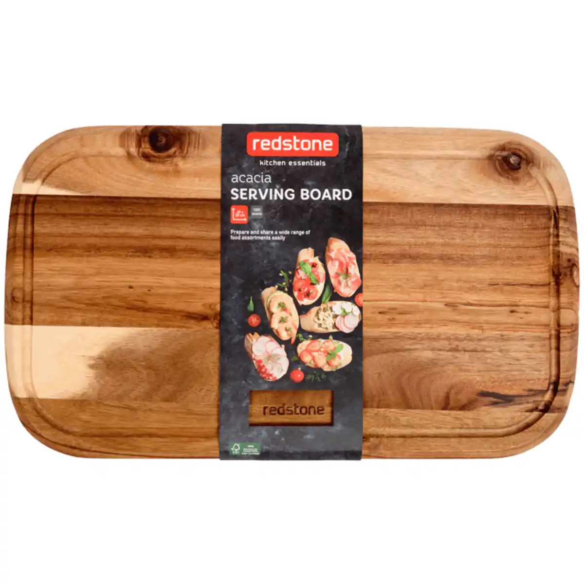 Bild 2 von Redstone Kitchen Essentials Servierbrett aus Akazienholz