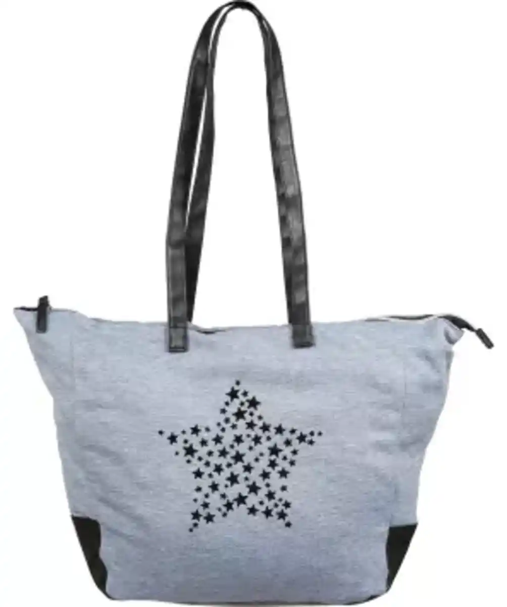 Bild 1 von Schultertasche Stern, grau
