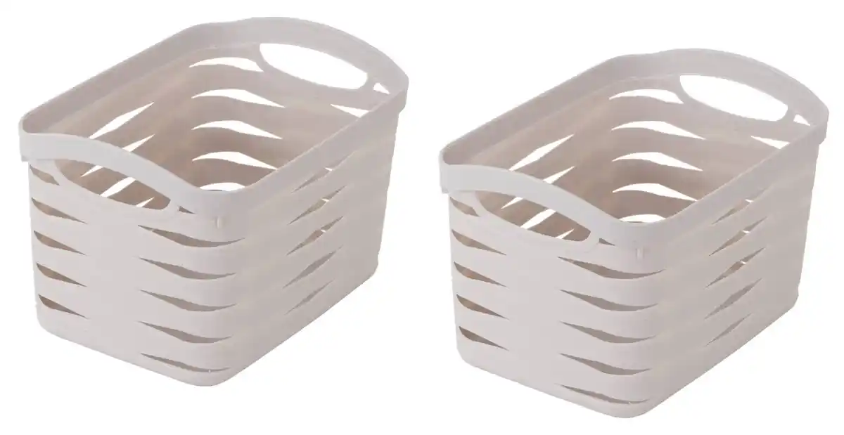 Bild 1 von DOMOPAK LIVING Aufbewahrungskorb »Laki« 6 l, 2-St.-Packg.