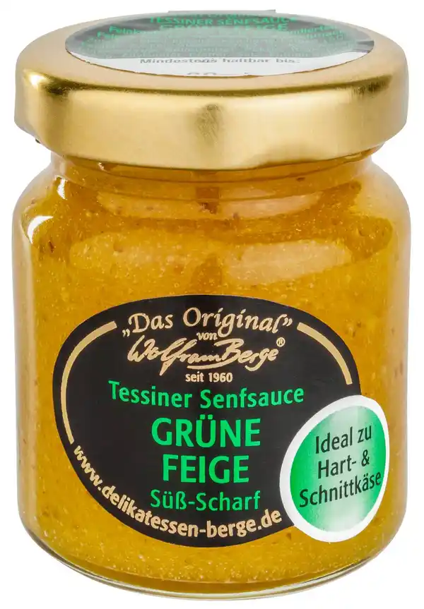 Bild 1 von WOLFRAM BERGE Tessiner Senfsauce, 60-ml-Glas