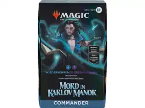 WIZARDS OF THE COAST Magic The Gathering - Murders at Karlov Manor Commander-Deck (Einzelartikel) Sammelkarten, Mehrfarbig