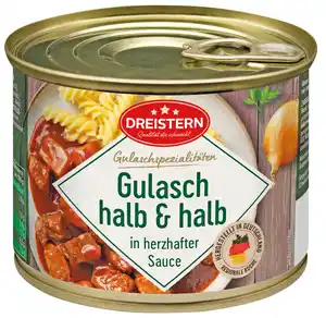 DREISTERN Gulasch, 500-g-Dose