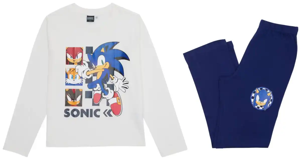 Bild 3 von Kinder-Pyjama »Sonic«, 2-teilig