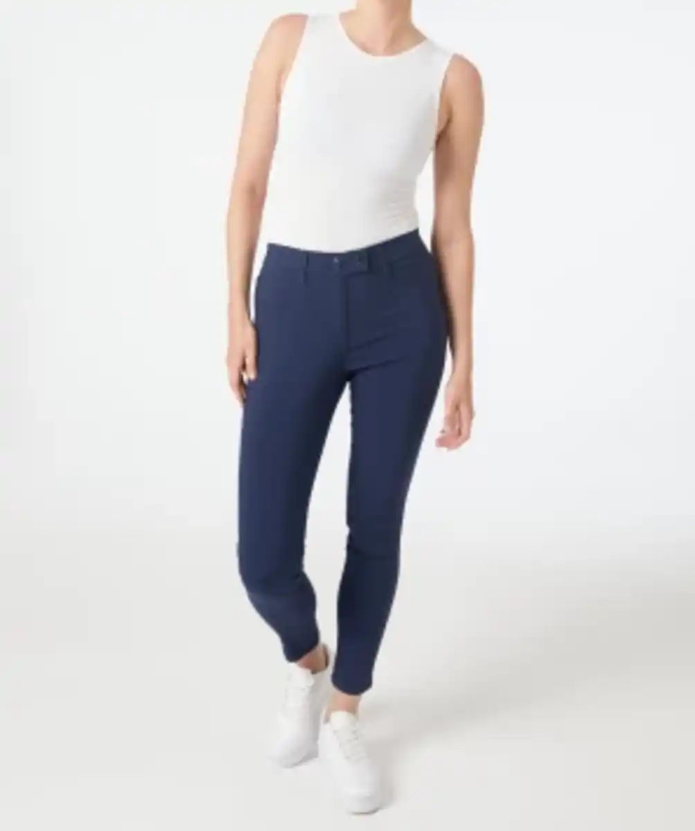 Bild 1 von Dunkelblaue Bengalinhose, dunkelblau