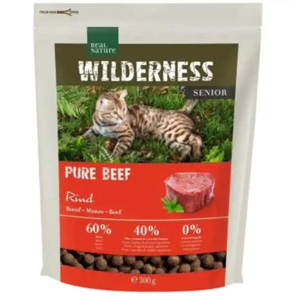 Bild 1 von REAL NATURE WILDERNESS Pure Beef Senior 300 g