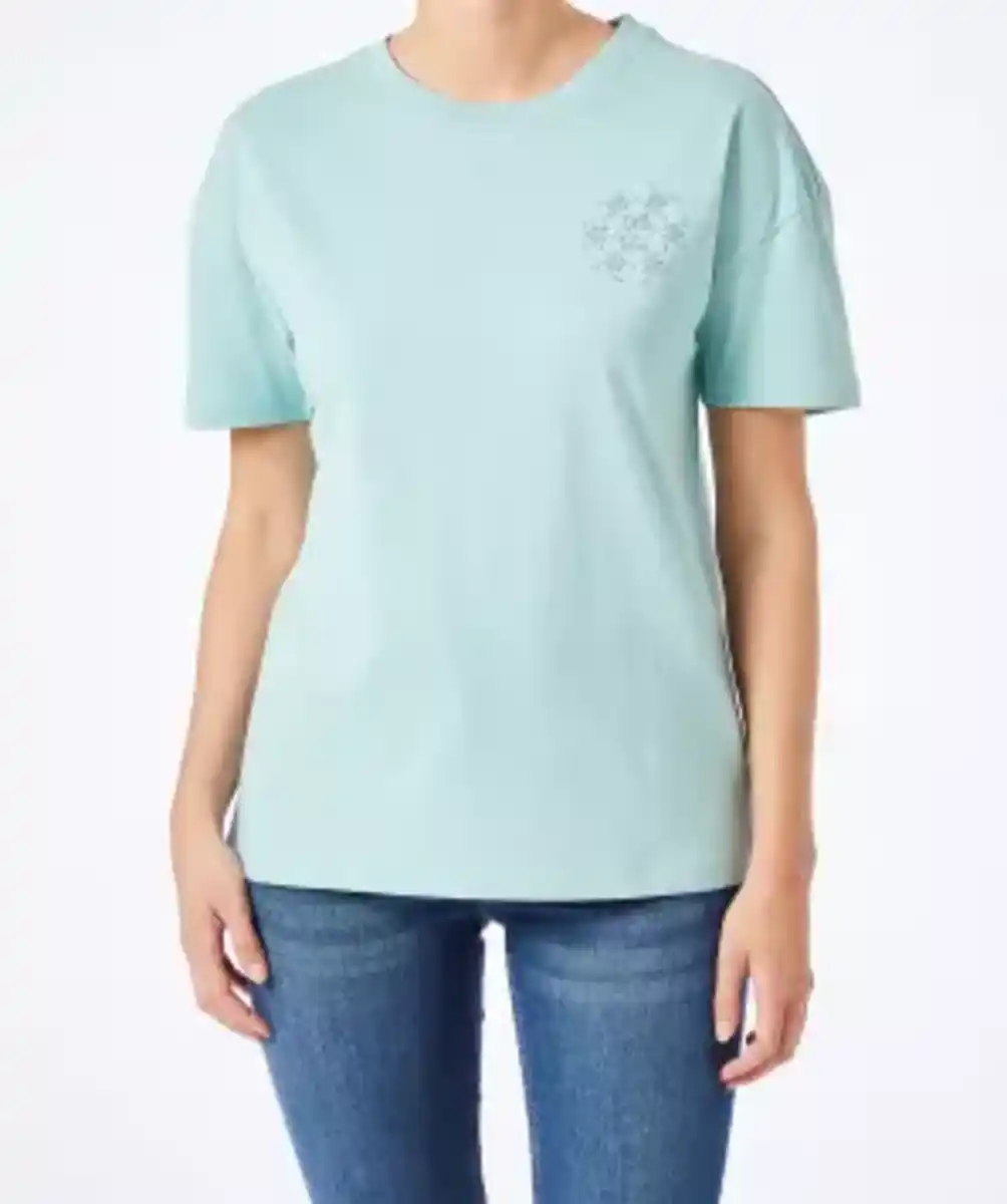 Bild 1 von T-Shirt Ornamente, mintgrün