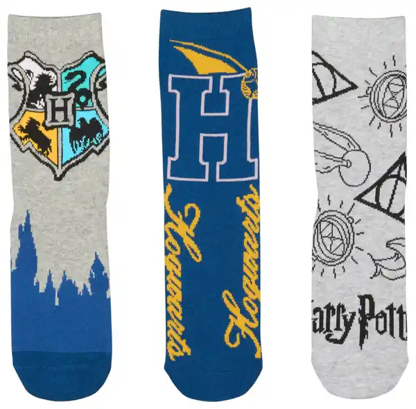 Bild 3 von Kinder-Socken »Harry Potter«, 3 Paar