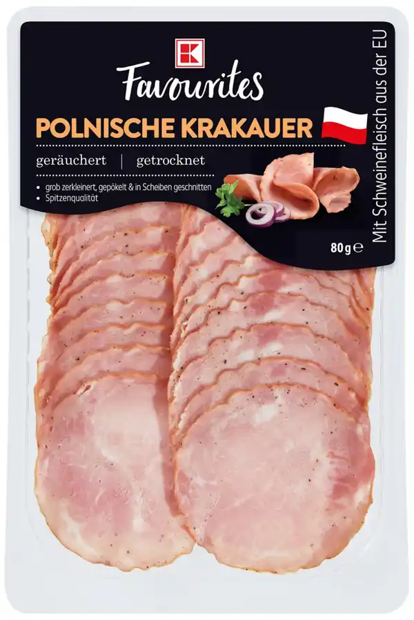 Bild 1 von K-FAVOURITES Poln. Krakauer, 80-g-Packg.