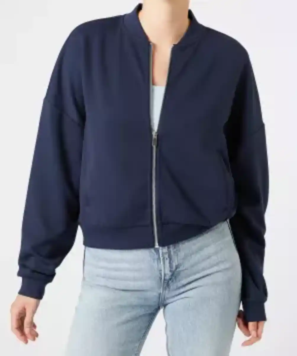 Bild 1 von Blouson mit Reißverschluss, dunkelblau