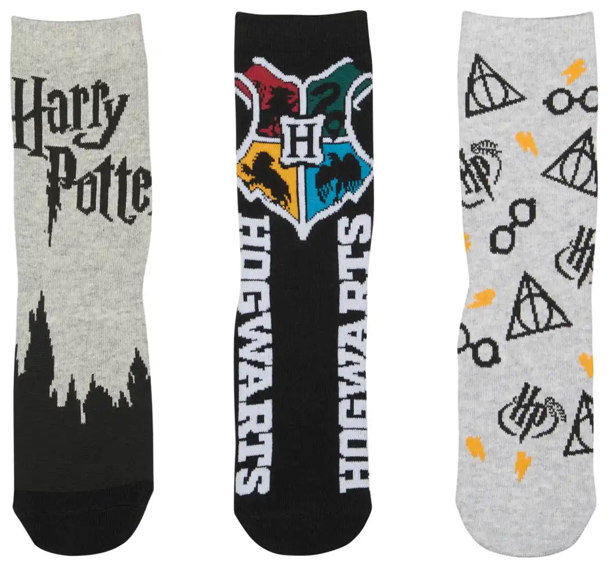 Bild 2 von Kinder-Socken »Harry Potter«, 3 Paar