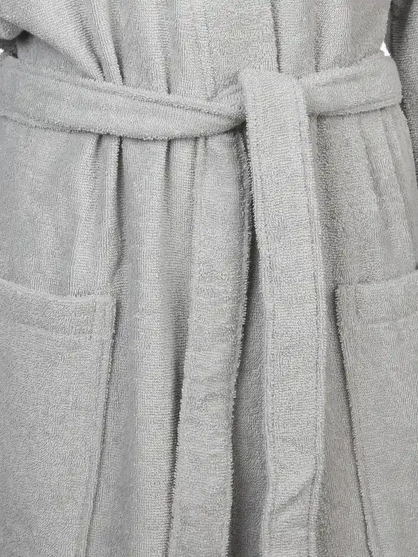 Bild 3 von Bademantel unisex im Kimono Style Grau