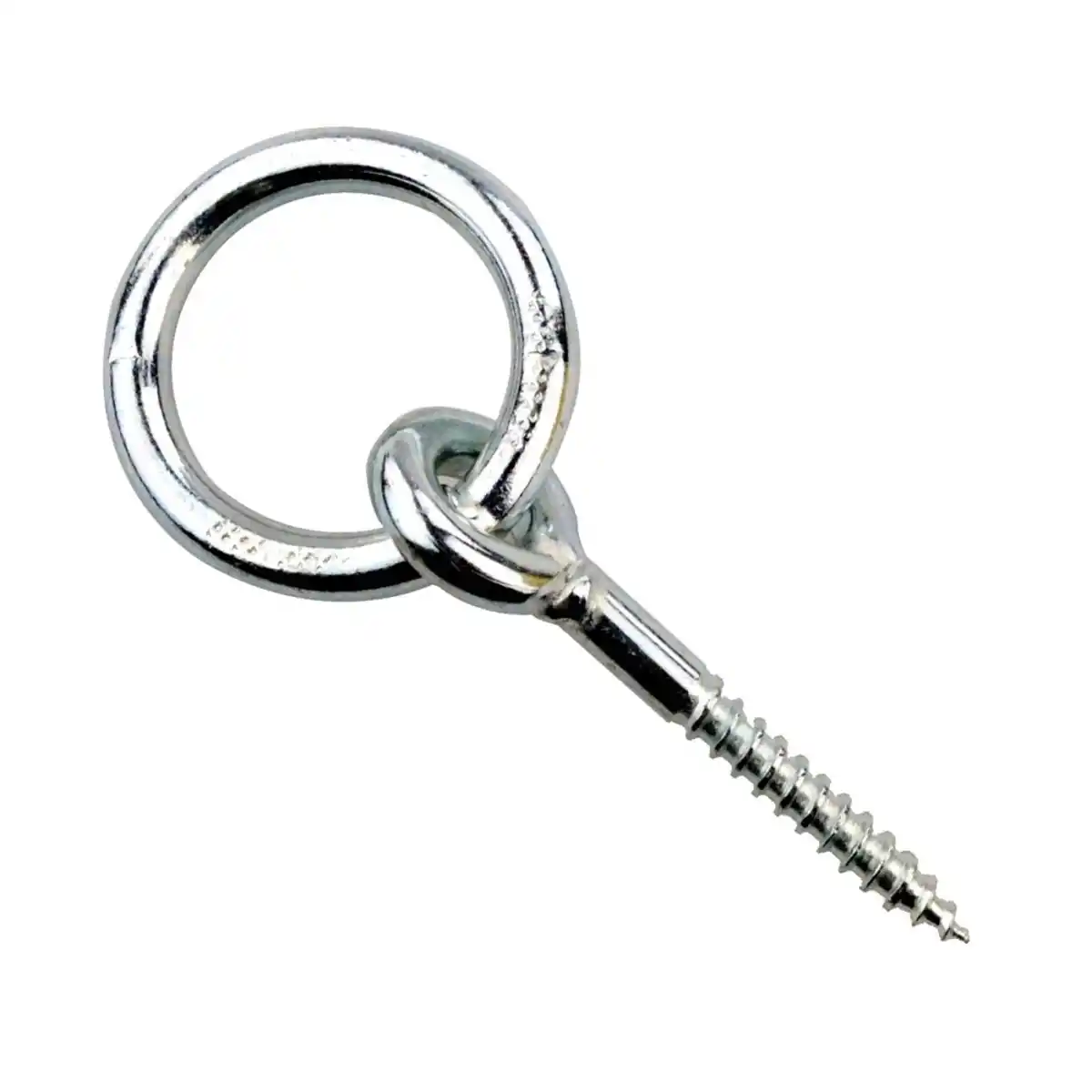 Bild 1 von Krippenring 9x120mm Stahl verzinkt Anbindering Barrenring Ringhaken