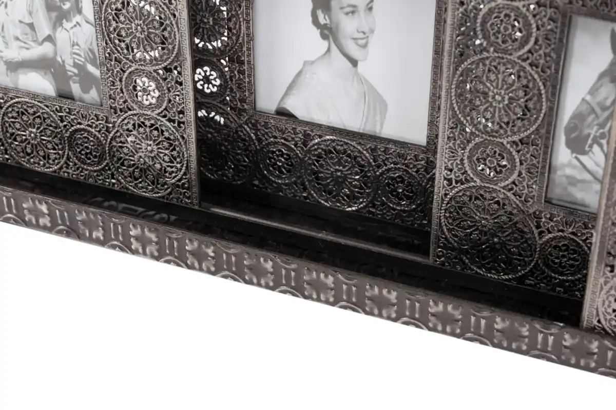 Bild 3 von My Flair Metallbilderrahmen 3er-Set, "Hazine", silber