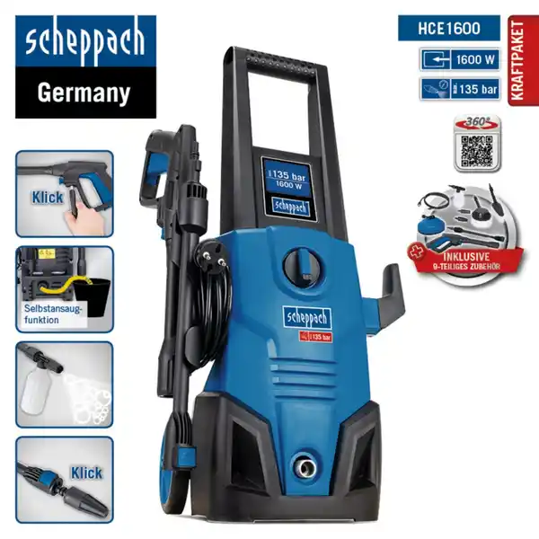 Bild 3 von Hochdruckreiniger-Set HCE1600 SE