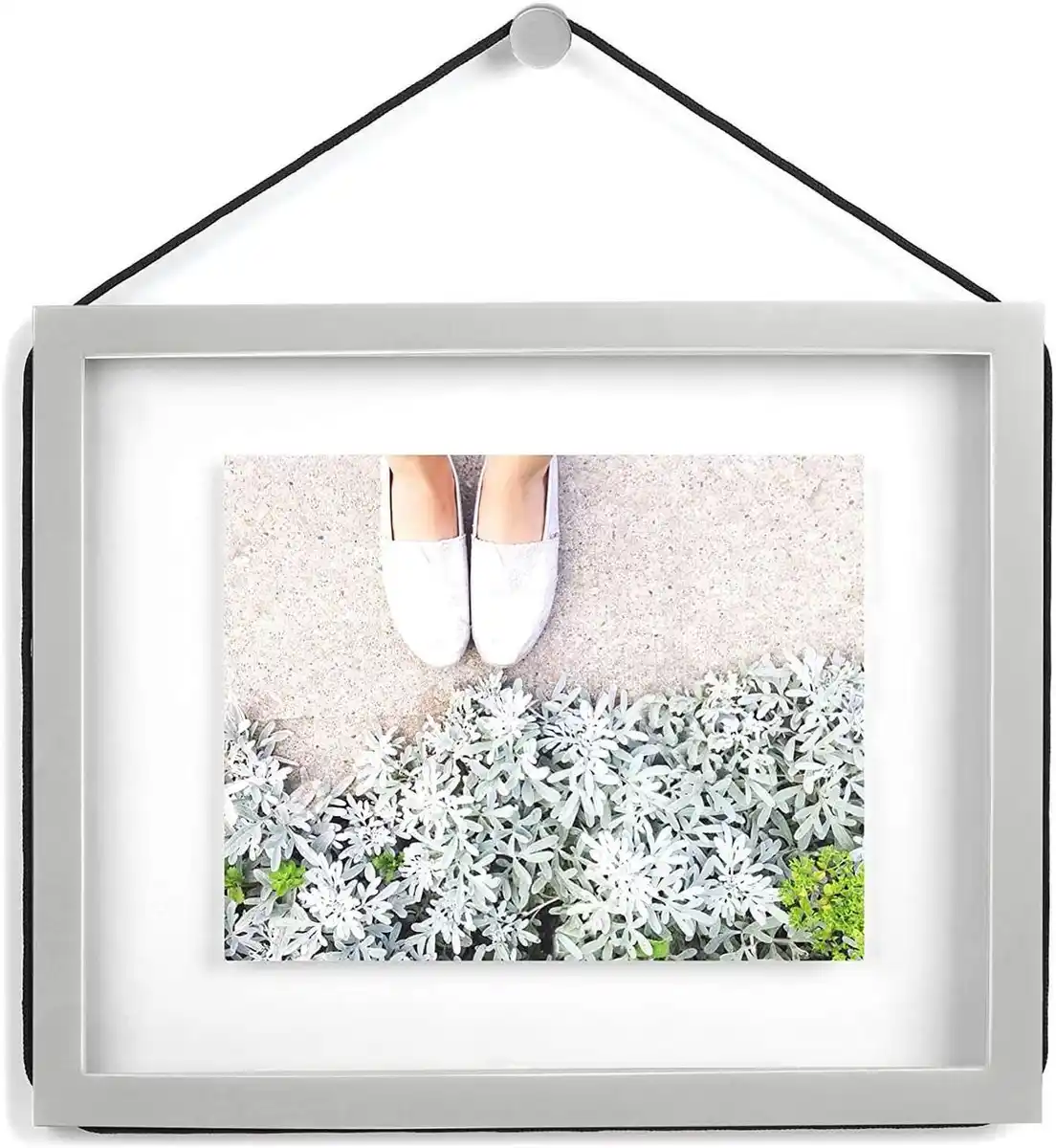 Bild 4 von Umbra Corda 311201-918 Fotorahmen, 27,9 x 35,6 cm, 20,3 x 25,4 cm, Grau Bilderrahmen