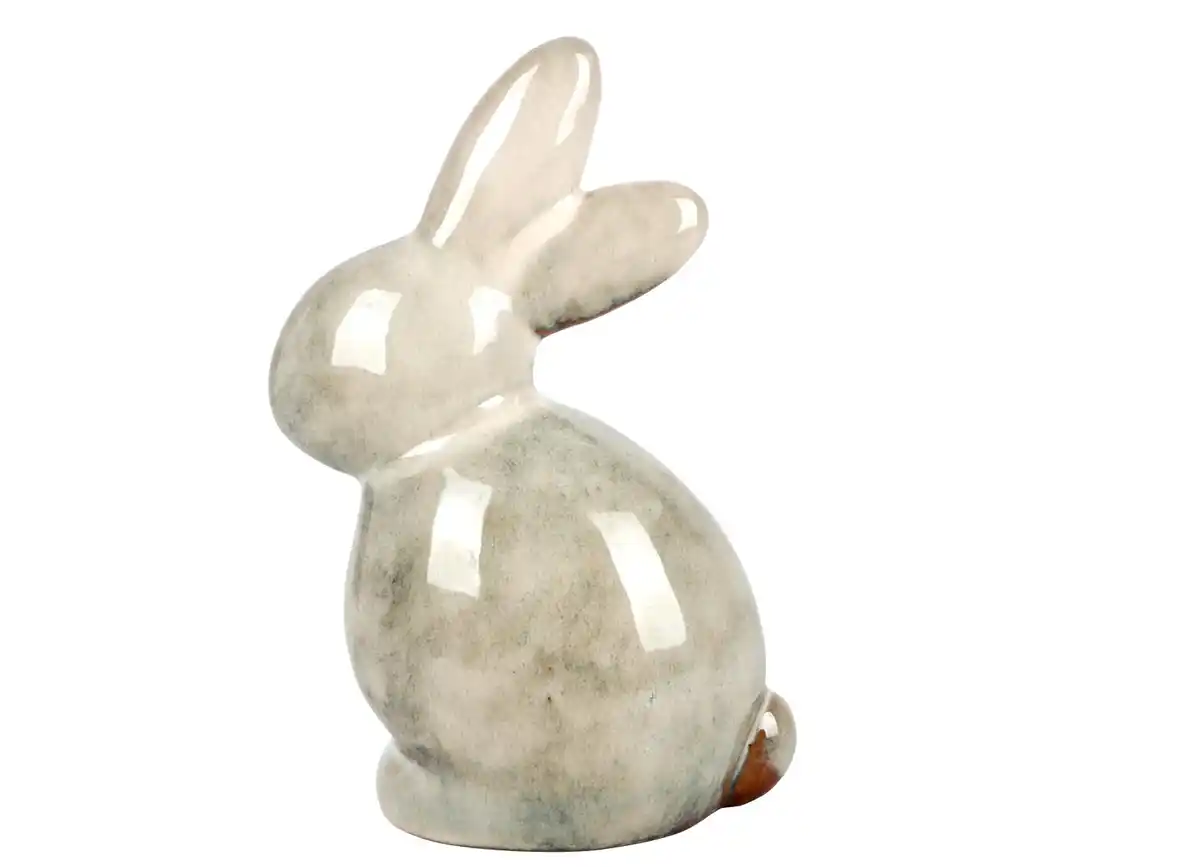 Bild 1 von Porzellan-Dekohase ca. L 7 x B 5 x H 13 cm