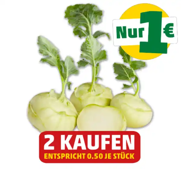 Bild 1 von MARKTLIEBE Kohlrabi*