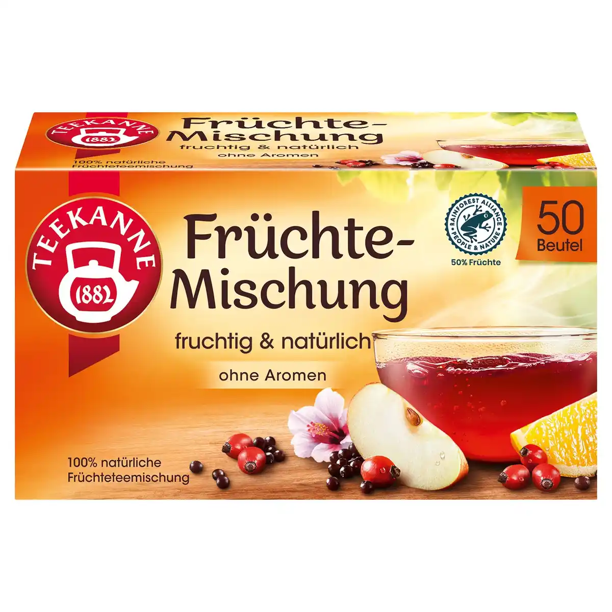 Bild 1 von TEEKANNE Kräuter- oder Früchtetee 150 g, Früchtemischung
