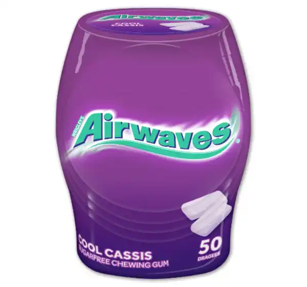 Bild 1 von WRIGLEY’S Airwaves Kaugummis Cool Cassis