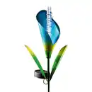 Bild 1 von LED-Solar-Gartenstecker "Calla Blau"