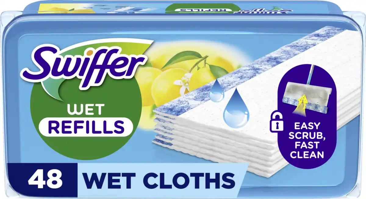 Bild 1 von Swiffer Wet Feuchte Bodentücher Citrus Nachfüllpackung