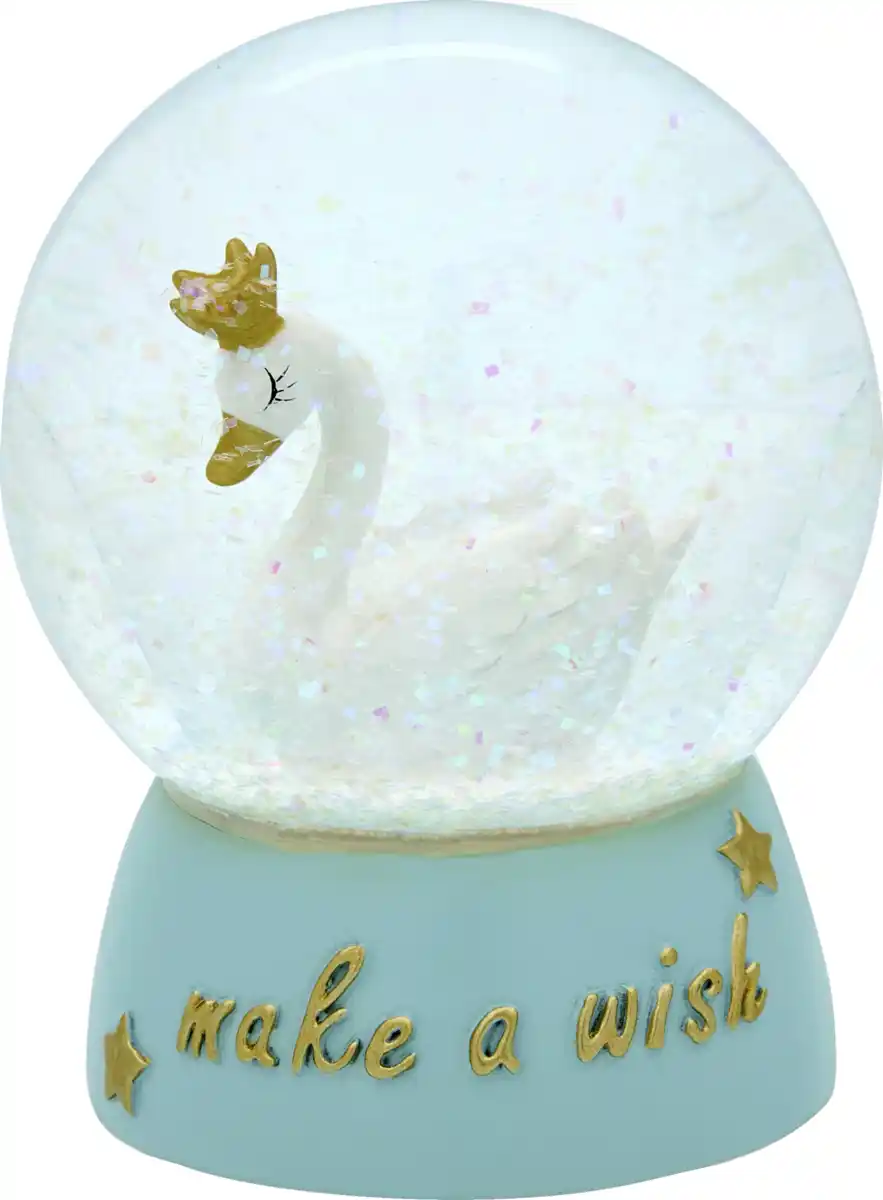 Bild 1 von IDEENWELT Glitzerkugel Schwan
