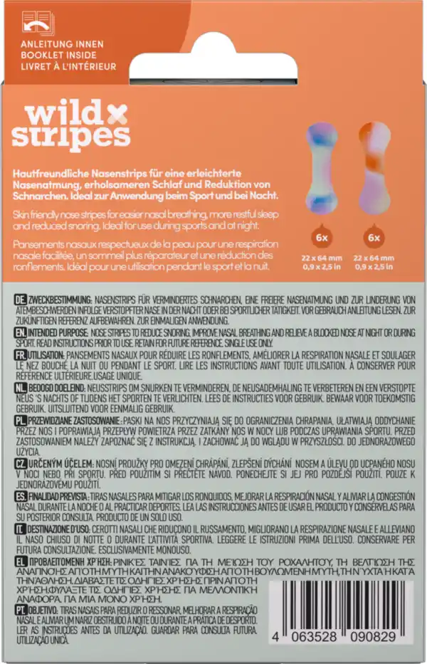 Bild 2 von Wild Stripes Nasenpflaster, 6,6 g