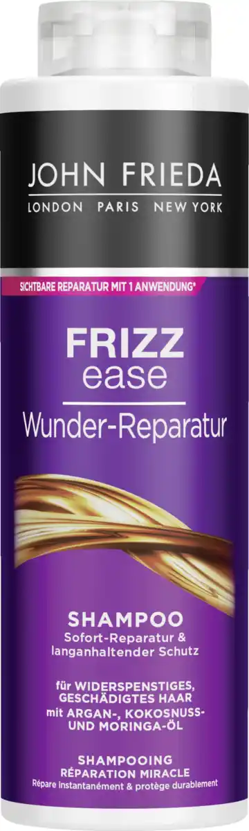 Bild 1 von JOHN FRIEDA FRIZZ ease Wunder-Reparatur Shampoo, 500 ml