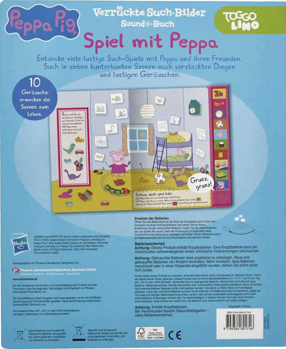 Bild 2 von IDEENWELT Soundbuch Peppa Pig