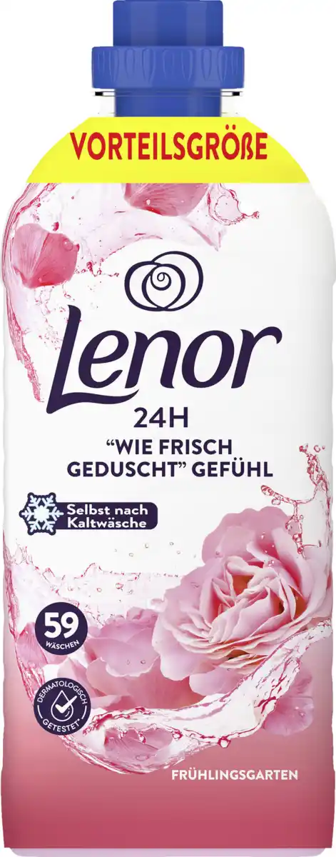 Bild 1 von Lenor Weichspüler Konzentrat Frühlingsgarten 59WL, 59 WL