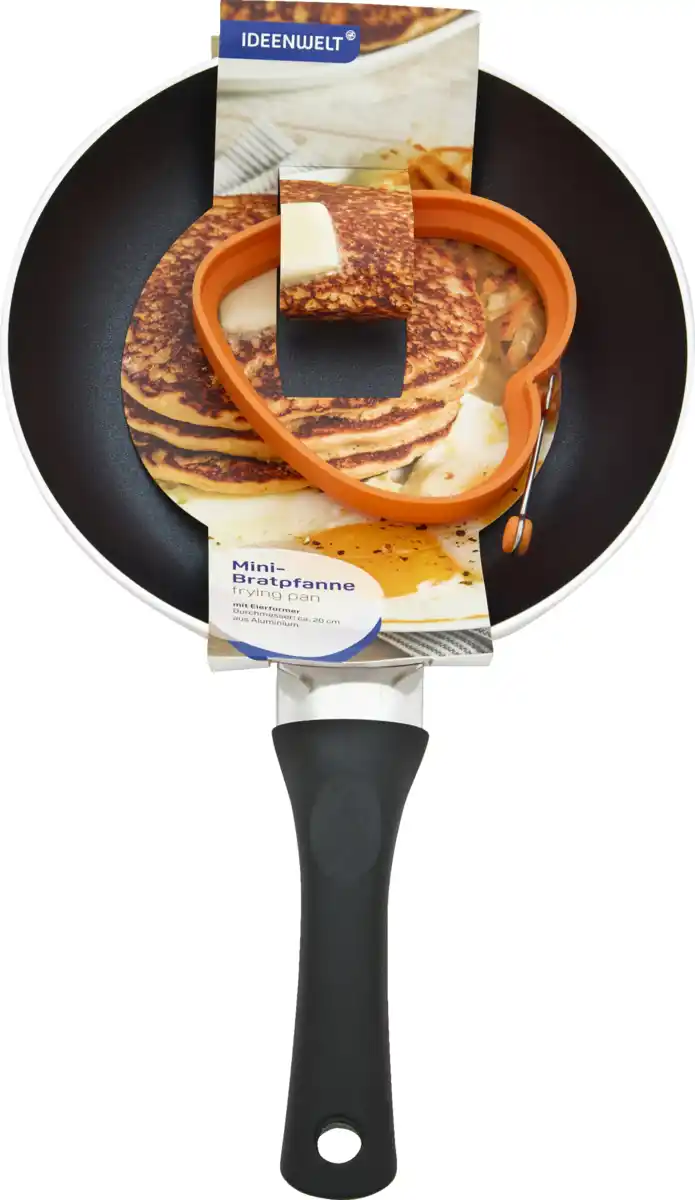 Bild 2 von IDEENWELT Mini-Bratpfanne beige