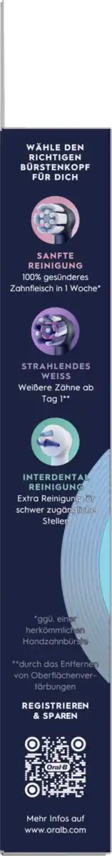 Bild 3 von Oral-B 6er Set Aufsteckbürsten iO Ultimative Reinigung schwarz