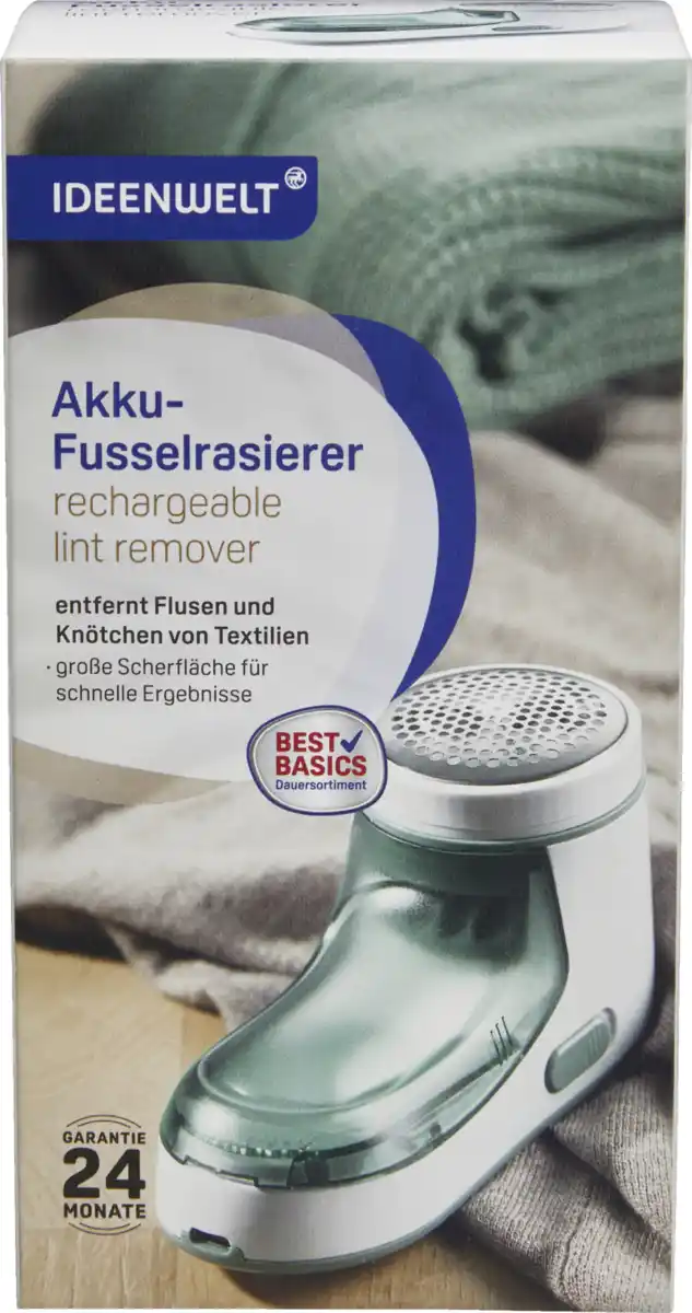 Bild 1 von IDEENWELT Best Basics Akku-Fusselrasierer