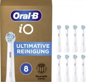 Oral-B 8er Set Aufsteckbürsten iO Ultimative Reinigung