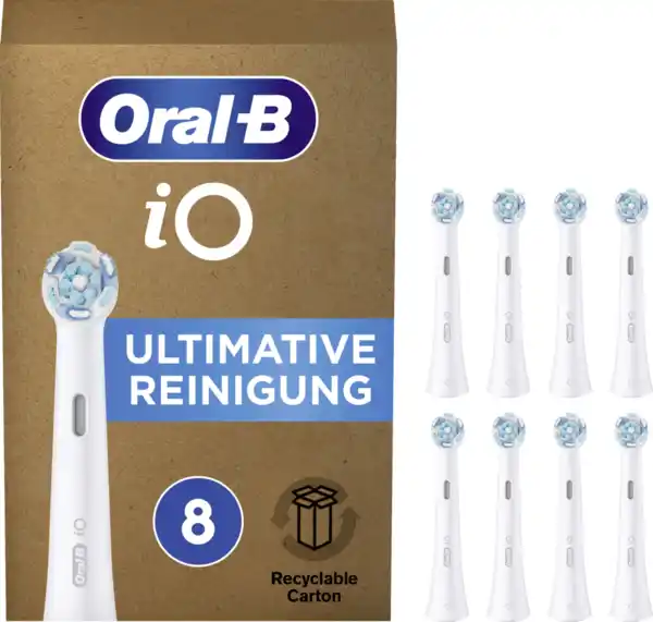 Bild 1 von Oral-B 8er Set Aufsteckbürsten iO Ultimative Reinigung