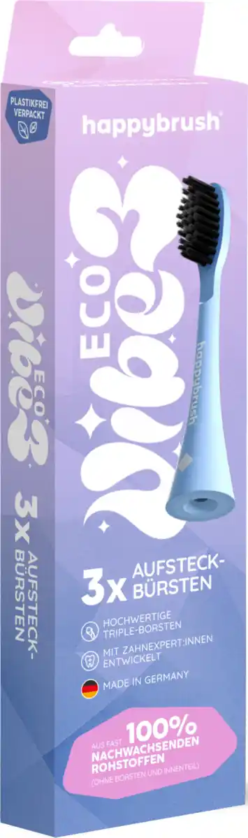 Bild 1 von happybrush Aufsteckbürsten V3 Sunrise