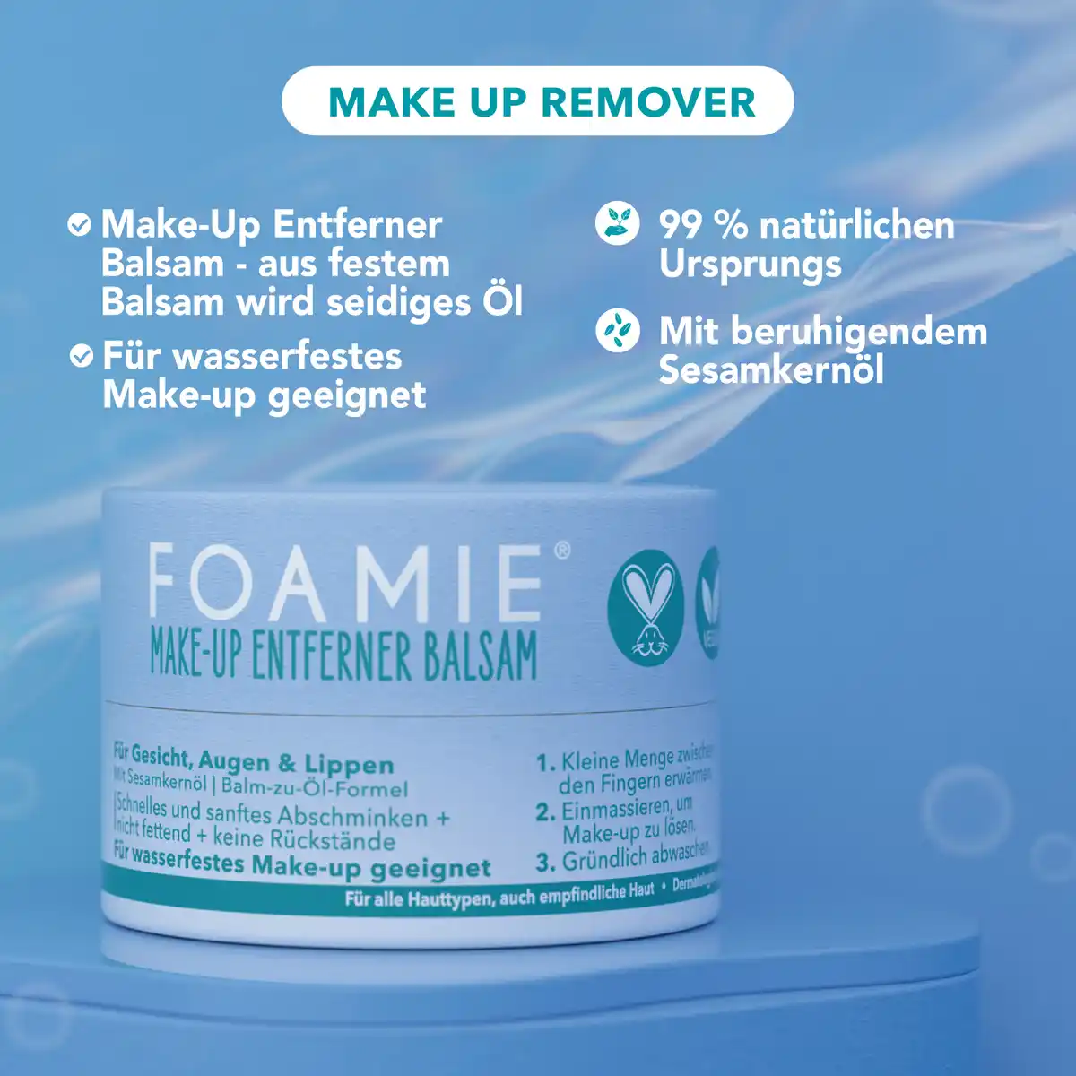 Bild 4 von Foamie Make-Up Entferner Balsam, 50 g