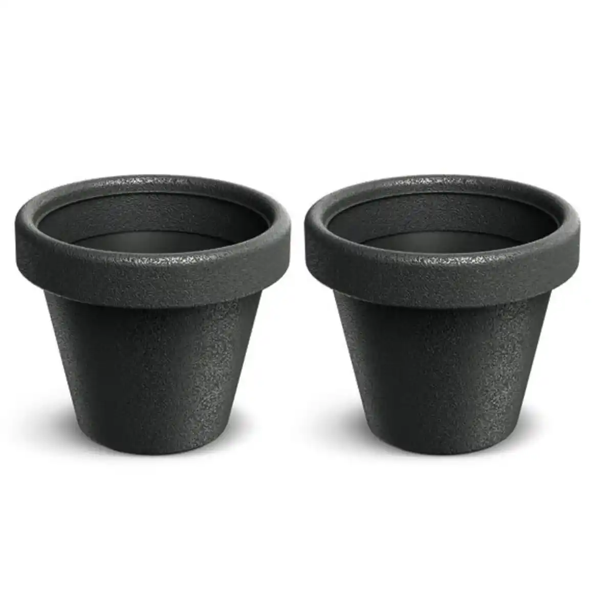 Bild 1 von Pflanztopf Origina, 4,5l, 2er-Set, steingrau