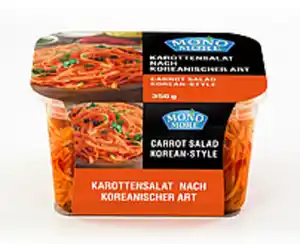 Karottensalat nach koreanischer Art