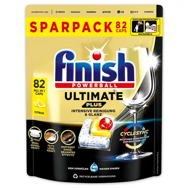 Bild 3 von Finish All in 1 Spülmaschinen Caps / Tabs