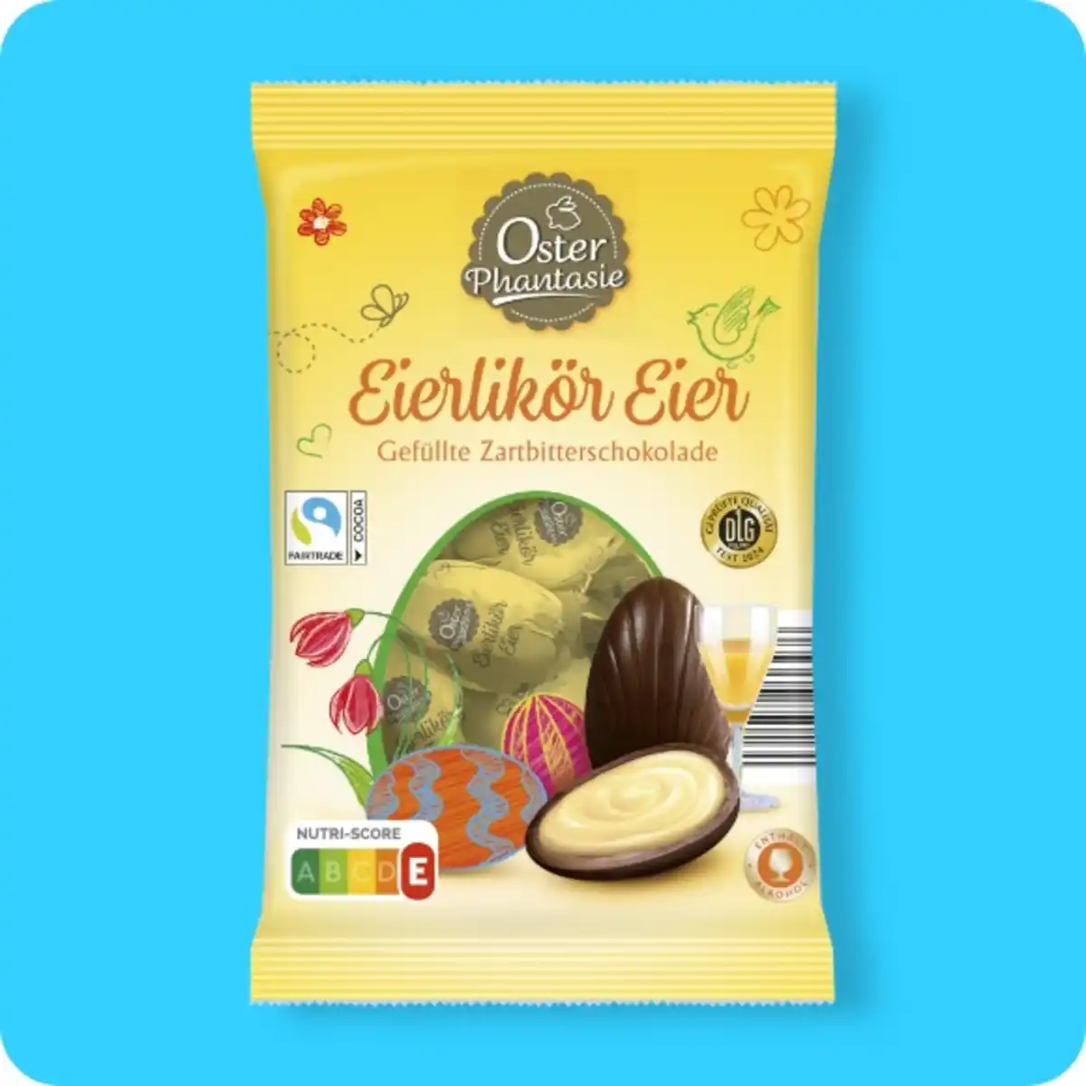 Bild 1 von OSTER PHANTASIE Eierlikör-Eier, Gefüllte Zartbitterschokolade