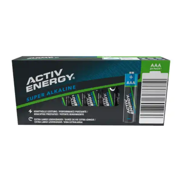 Bild 3 von ACTIV ENERGY 20er-Alkaline-Batterien