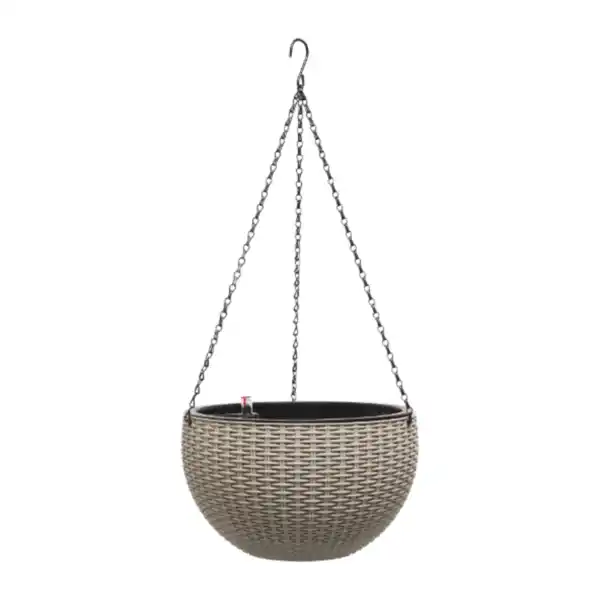 Bild 2 von BELAVI Blumenampel in Geflechtoptik