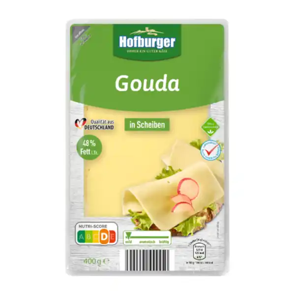 Bild 1 von HOFBURGER Gouda 400g