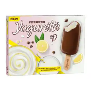 FERRERO Yogurette Eis Buttermilch Zitrone 200ml